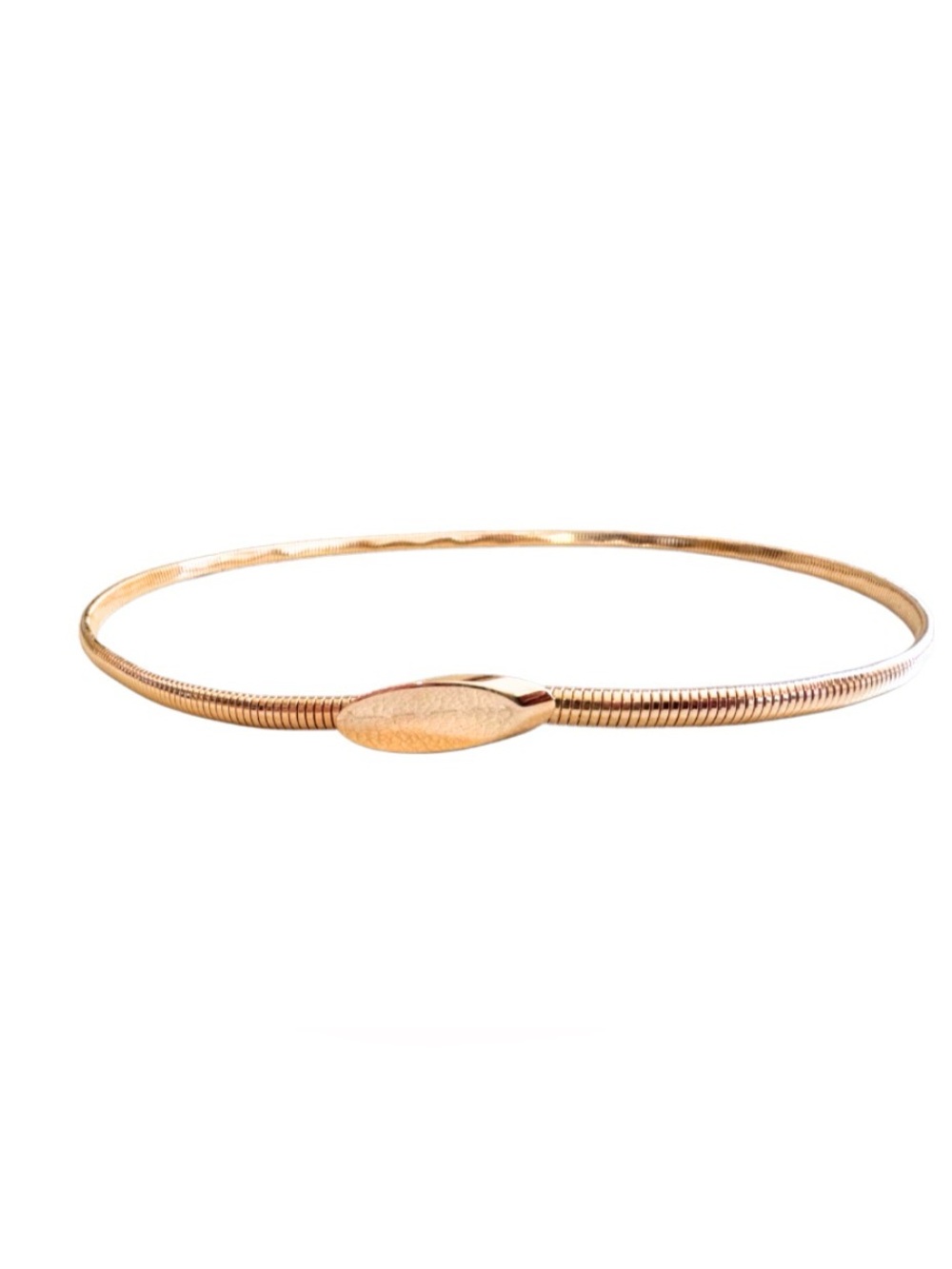Vintage Gold Small Skinny Belt - Picture 1 of 4